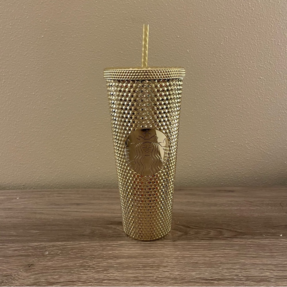Starbucks Gold Studded Holiday 2022 Edition Venti Tumbler